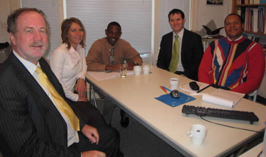 Combined training visit Curaçao and Aruba at MMC, december 2007