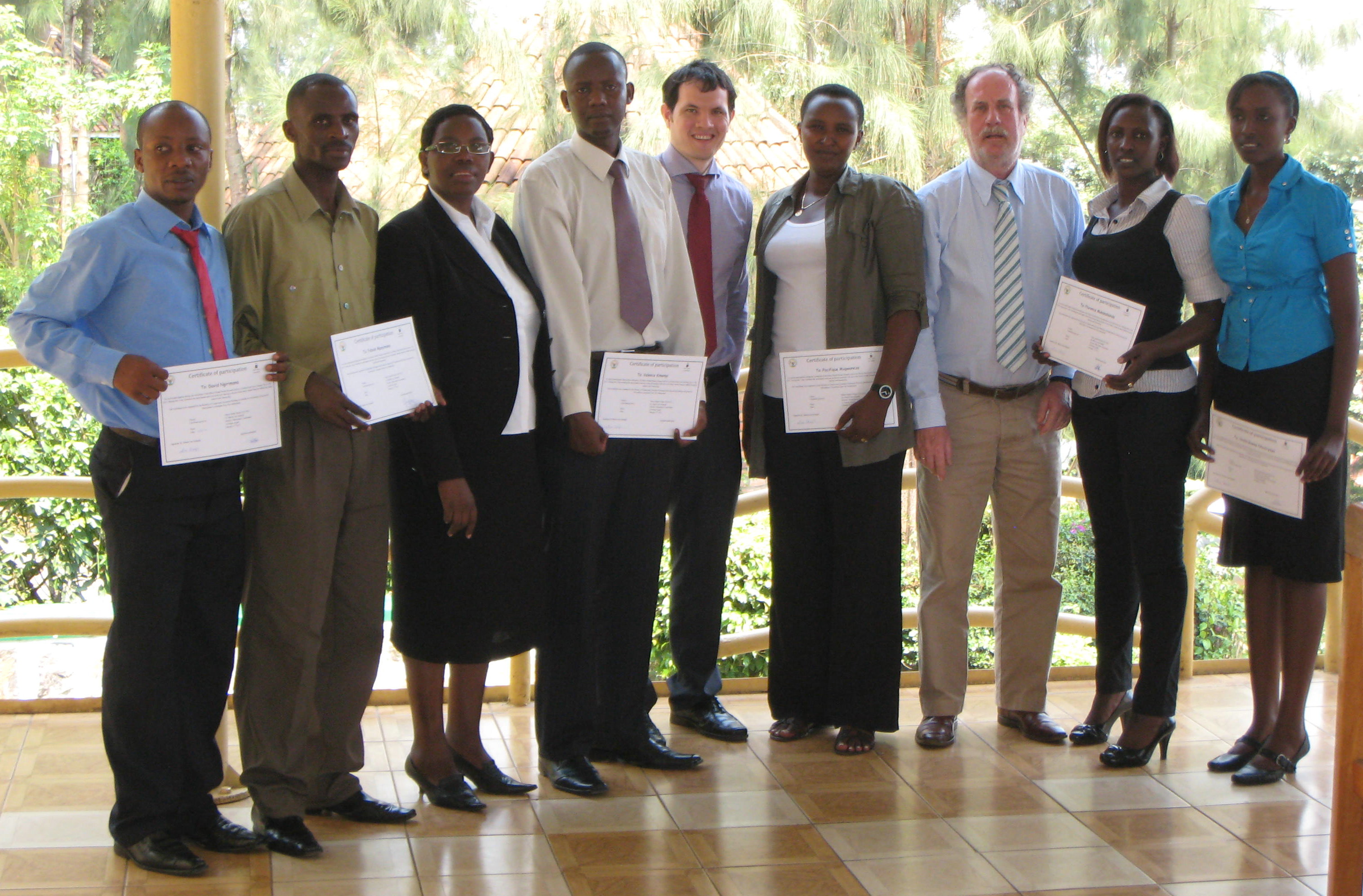 Photo certificates Rwanda